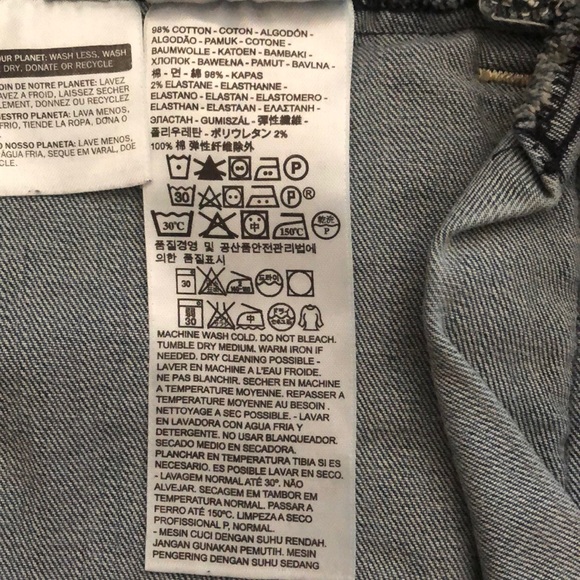 Levi’s Vest Jean Jacket Size L Color Blue - Picture 8 of 8